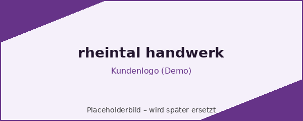 Kundenlogo Rheintal Handwerk – Rheintal