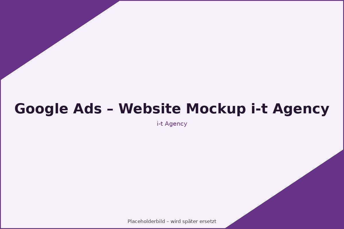 Illustration zu Google Ads & Performance Kampagnen