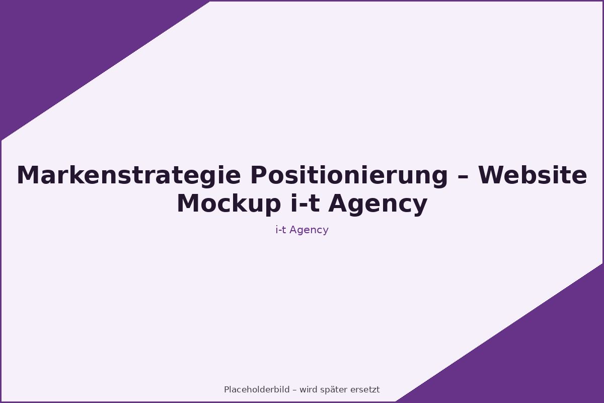 Illustration zu Markenstrategie & Positionierung