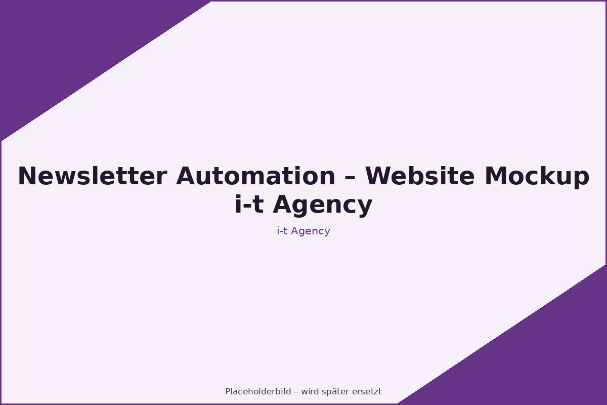 Illustration zu Newsletter & Marketing Automation