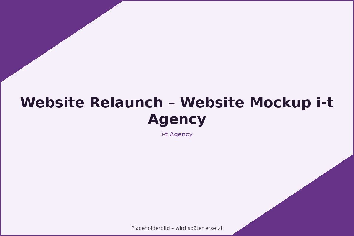 Illustration zu Website Relaunch